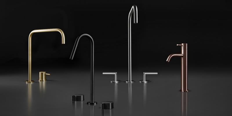 BluBathworks Inox Stainless Steel Faucet Collection