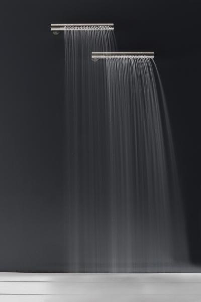 Zazzeri Z316 stainless steel collection horizontal showerhead