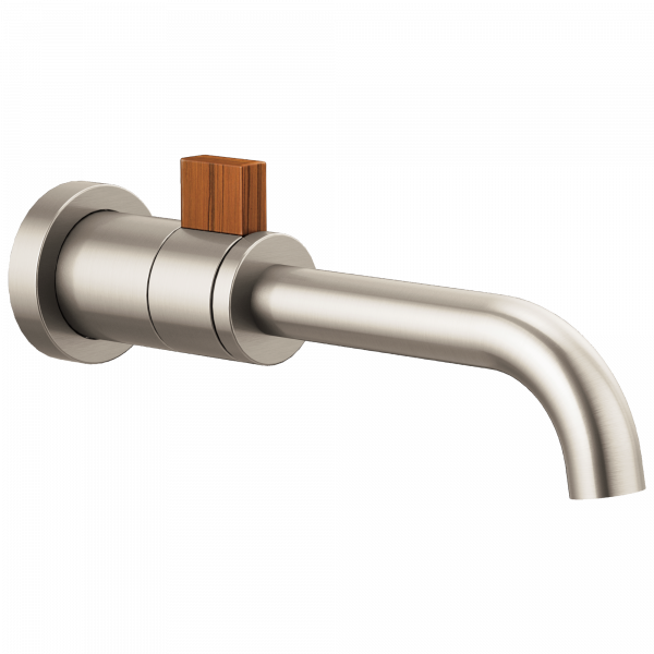 Brizo Litze collection faucet wood