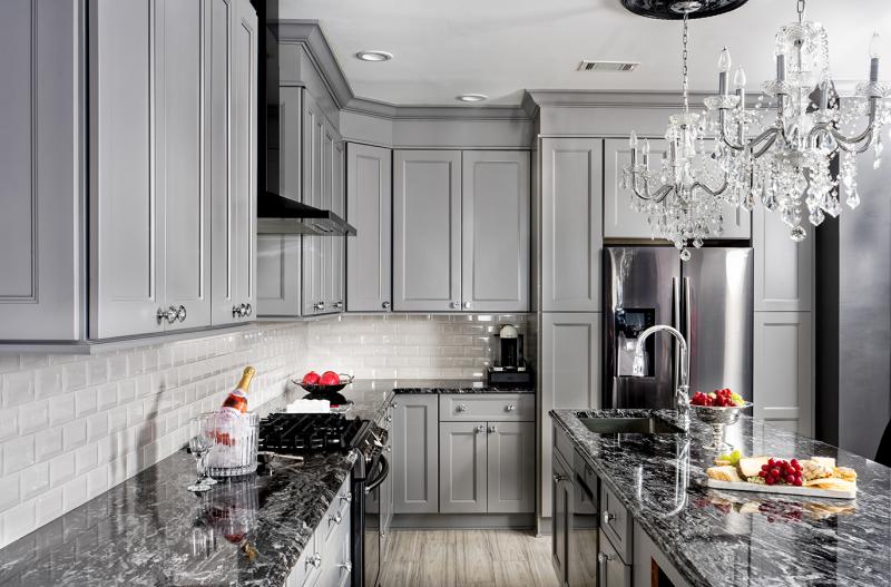 Fabuwood Cabiets Gray Doors inexpensive kitchen cabinets
