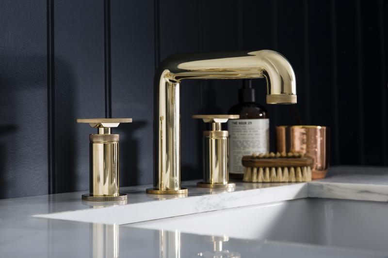 7 Crosswater London Union Bath Fittings Collection Lav Faucet Polished Brass