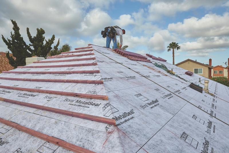 Boral Roofing MetalSeal Underlayment installed