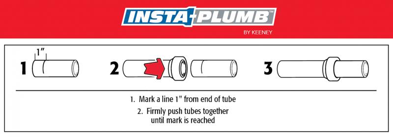 Diagram of Insta-Plumb from Keeney Manufacturing Company