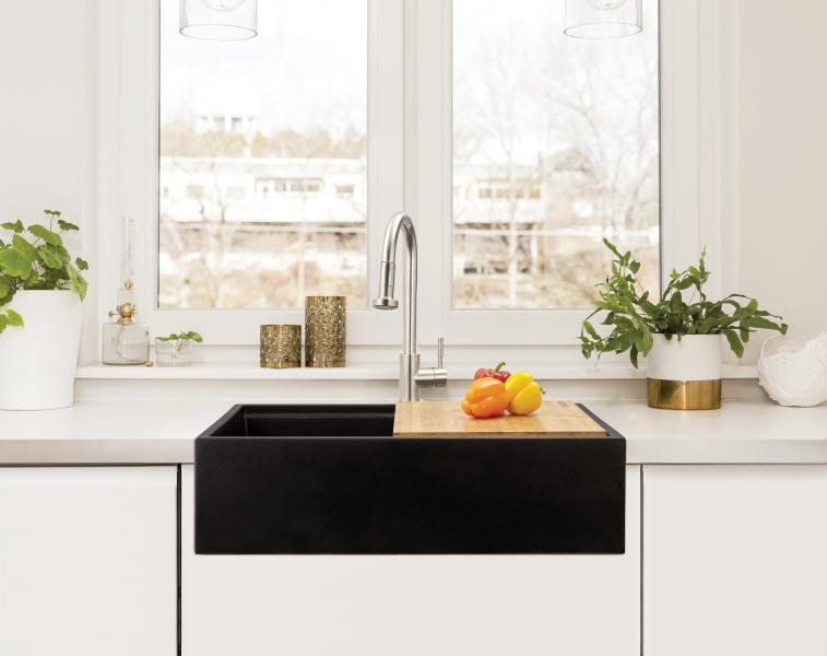 Lenova Novagranite apron front sink