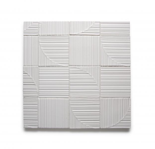 Ann Sacks Groove Deco tiles by Barbara Barry