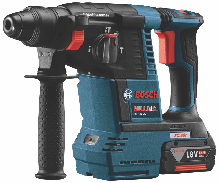 Bosch GBH18V-26 18-volt brushless rotary hammer