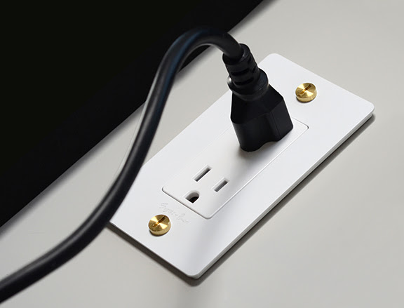 Buster and Punch Electricity wall outlet
