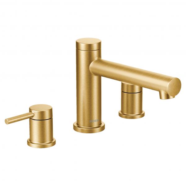 Moen Align gold modern bath faucet