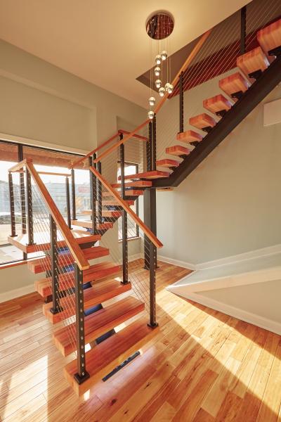 ViewRail floating staircase