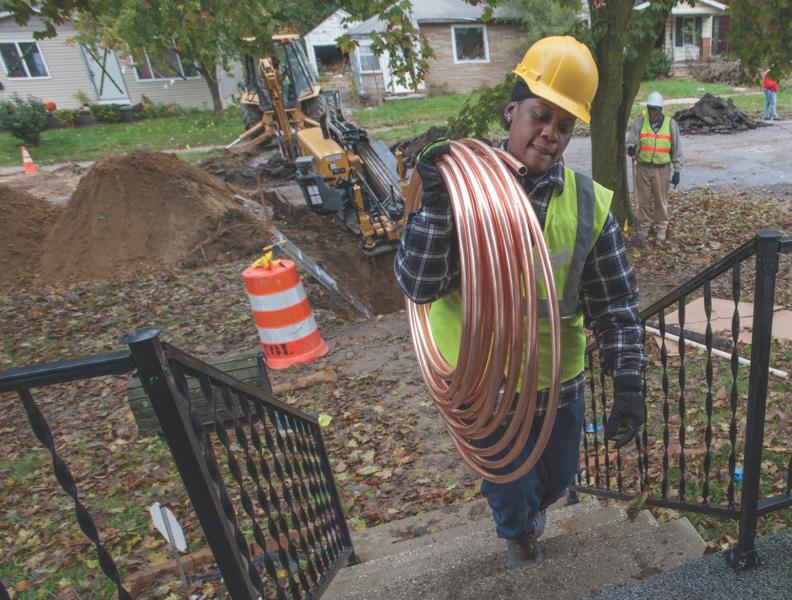 Copper Plumbing System