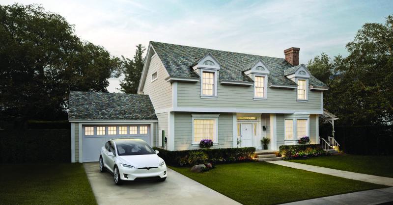 Tesla solar roof