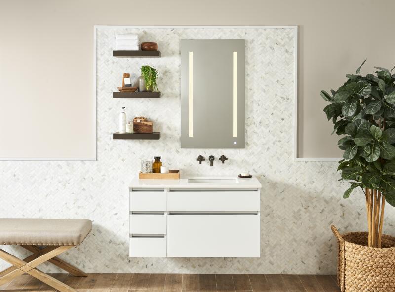 Robern AiO lighted bathroom vanity