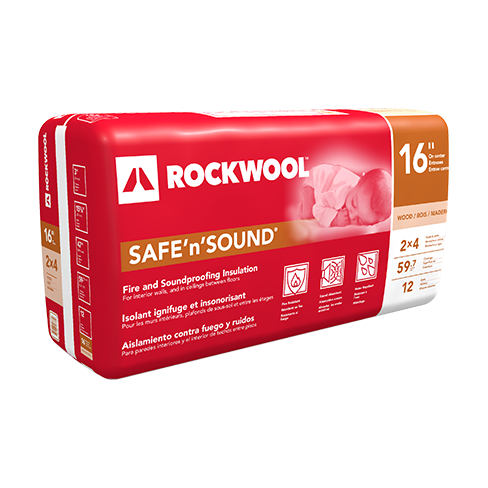 Rockwool Safe'n'Sound insulation