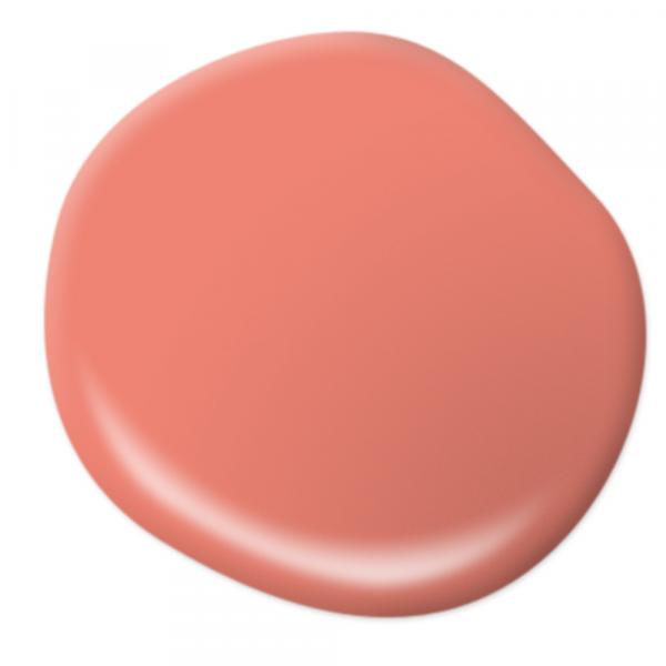 Behr Salmon Coral chalk paint