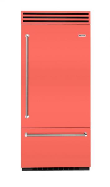 BlueStar refrigerator living coral