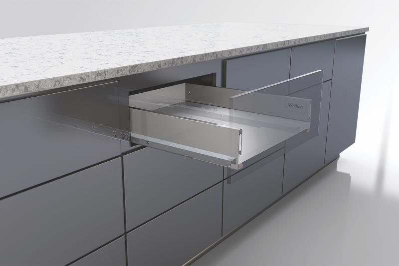 Cabinet Drawer Slides and Metal Drawer Box Systems