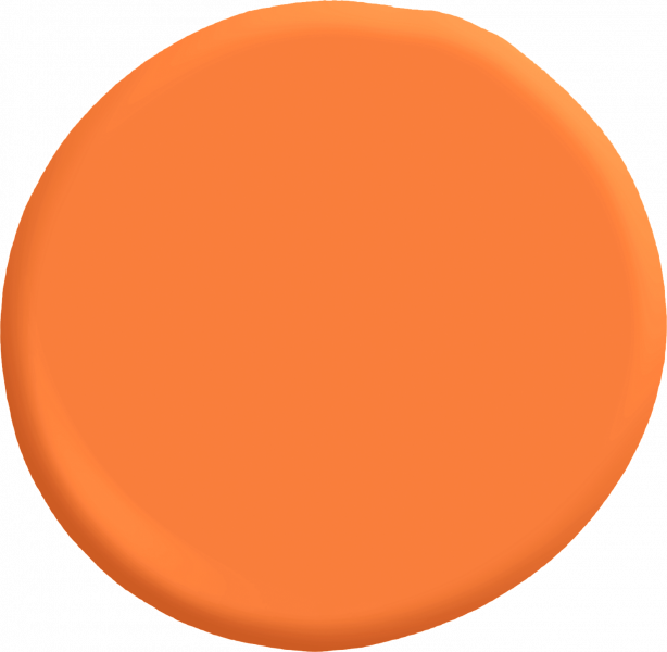 Valspar Orange Slice paint