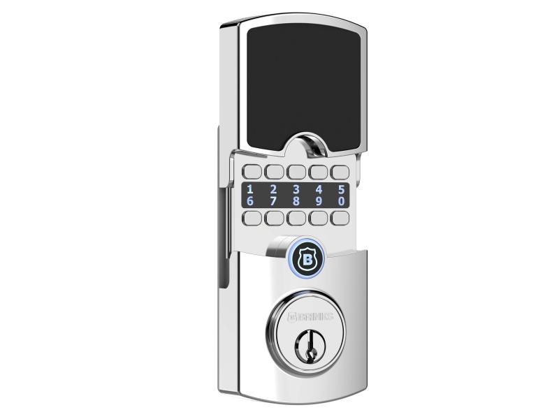 Brinks Home Security front door lock