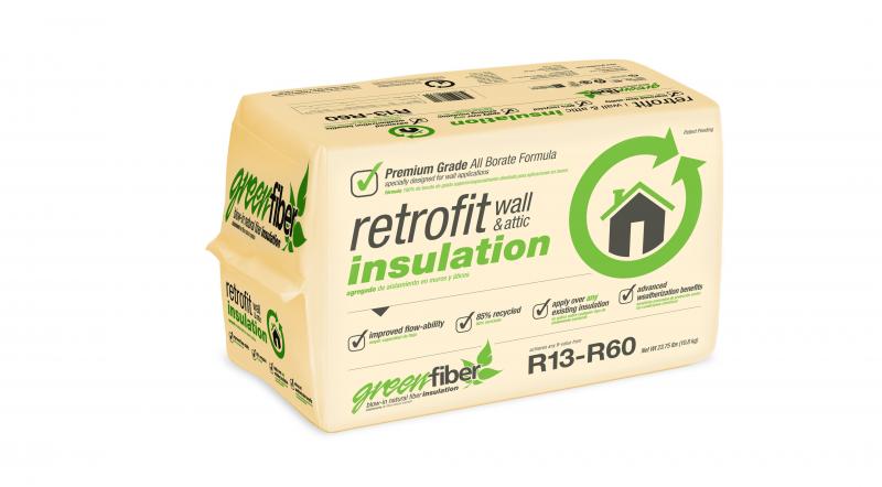 GreenFiber insulation